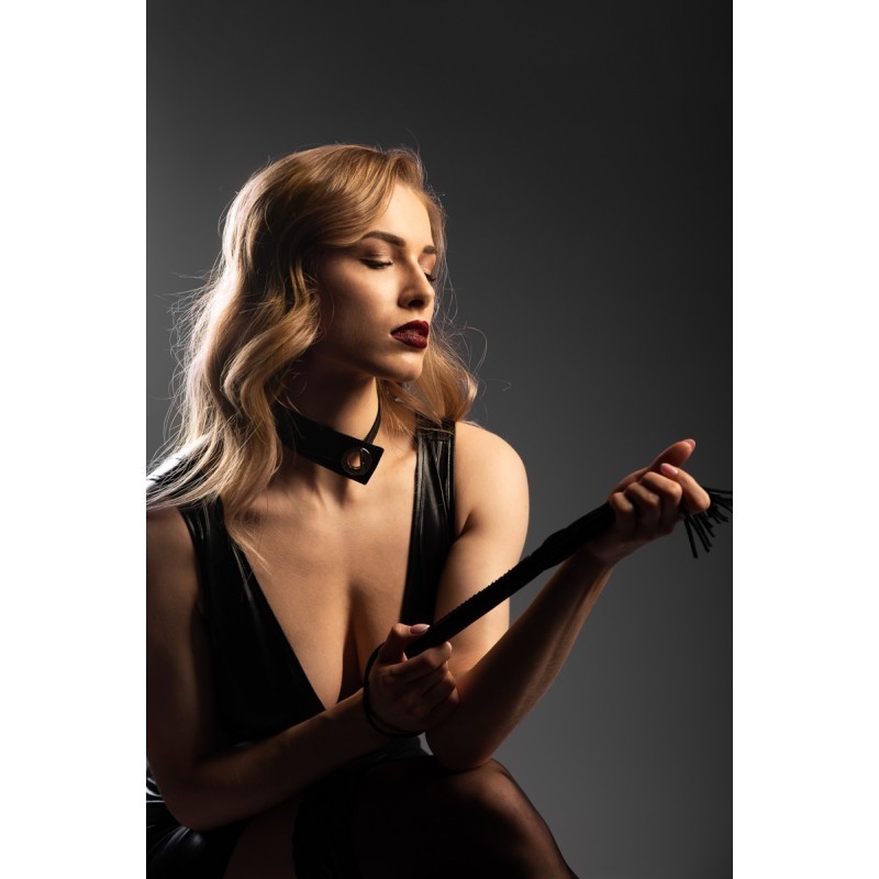 Skórzany pejcz mały leather whip SESSUALE 02AY01