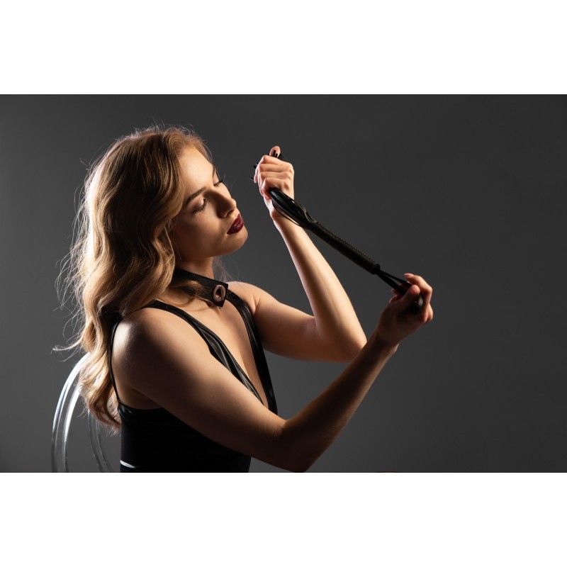 Skórzany pejcz mały leather whip SESSUALE 02AY01